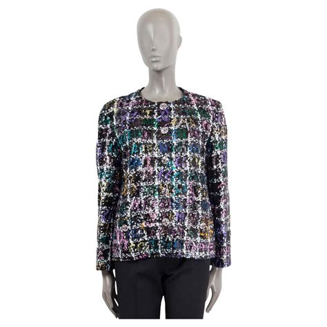 chanel sequin jacket